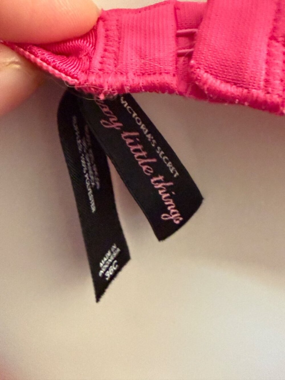 Y2K Victoria's Secret Sexy Little Things Pink Nighty sz 36C (G338) - Picture 5 of 6
